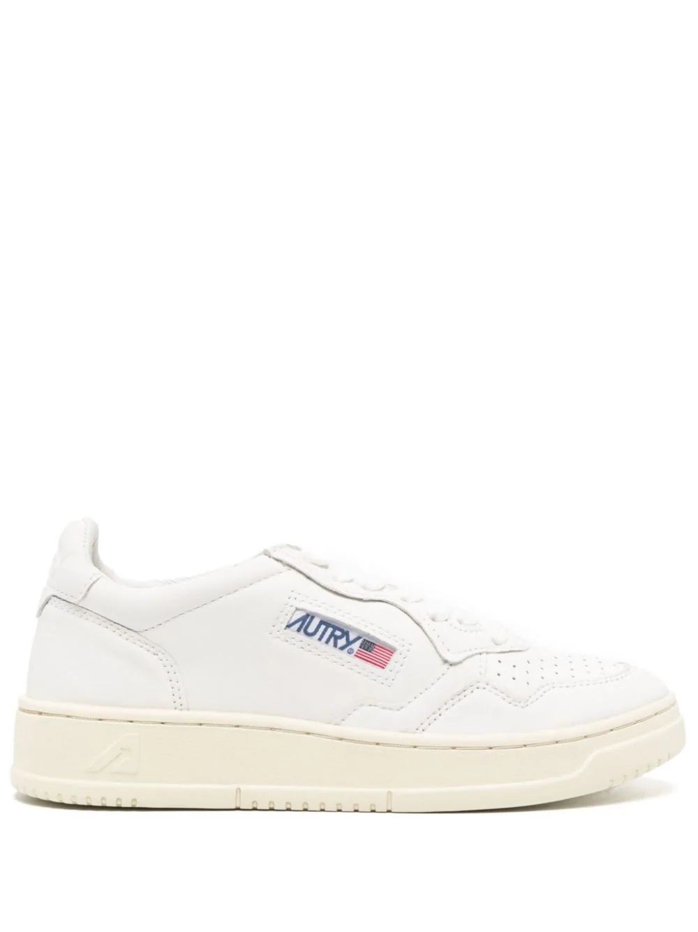 Women's AUTRY Leather Sneakers - White - Style & Comfort